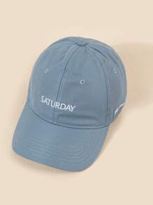 Guys Letter Embroidery Baseball Cap