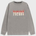 Guys Letter Fire Graphic Sweatshirt