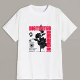 Guys Letter Floral Graphic Tee