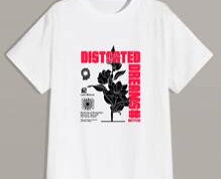 Guys Letter Floral Graphic Tee