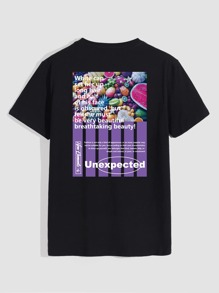 Guys Letter Fruit Graphic Tee