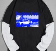 Guys Letter Graphic 2 In 1 Tee