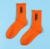 Guys Letter Graphic Crew Socks