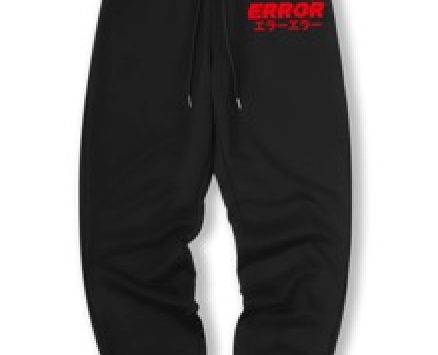 Guys Letter Graphic Drawstring Sweatpants