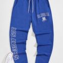 Guys Letter Graphic Drawstring Waist Joggers