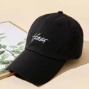 Guys Letter Graphic Embroidery Baseball Cap