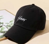 Guys Letter Graphic Embroidery Baseball Cap