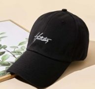 Guys Letter Graphic Embroidery Baseball Cap