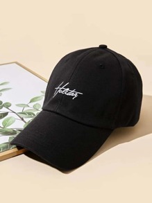 Guys Letter Graphic Embroidery Baseball Cap