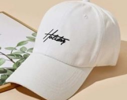 Guys Letter Graphic Embroidery Baseball Cap
