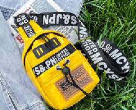 Guys Letter Graphic Fanny Pack