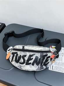 Guys Letter Graphic Fanny Pack