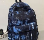 Guys Letter Graphic Functional Backpack