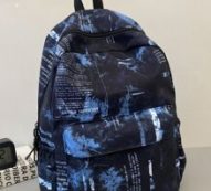 Guys Letter Graphic Functional Backpack