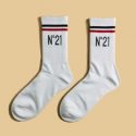 Guys Letter Graphic Socks