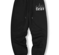 Guys Letter Graphic Sweatpants