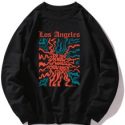 Guys Letter Graphic Sweatshirt