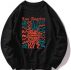 Guys Letter Graphic Sweatshirt