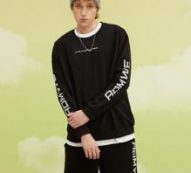 Guys Letter Graphic Sweatshirt & Shorts