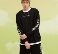Guys Letter Graphic Sweatshirt & Shorts