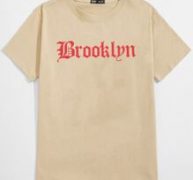 Guys Letter Graphic Tee