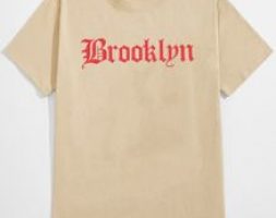Guys Letter Graphic Tee
