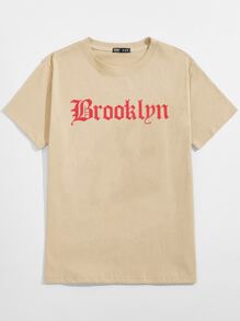 Guys Letter Graphic Tee