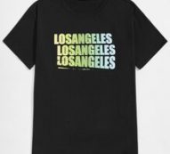 Guys Letter Graphic Tee