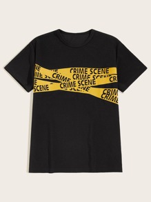 Guys Letter Graphic Tee