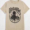 Guys Letter Octopus Graphic Tee