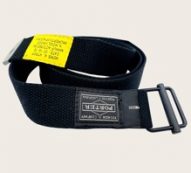 Guys Letter Patch Tape Belt