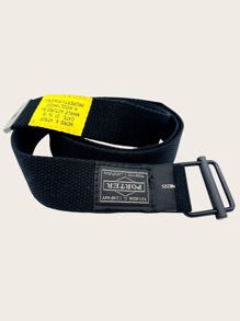 Guys Letter Patch Tape Belt