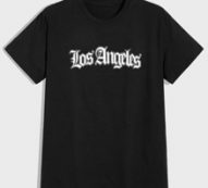 Guys Letter Print Tee