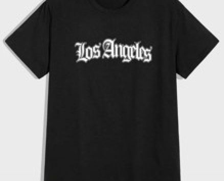 Guys Letter Print Tee