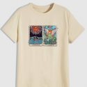 Guys Letter Sun & Angel Graphic Tee