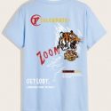 Guys Letter Tiger Graphic Tee