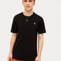 Guys Lightning Embroidered Tunic Tee