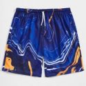 Guys Marble Print Shorts