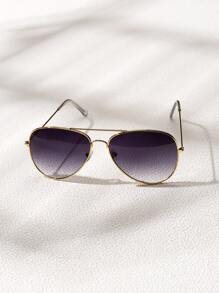 Guys Metal Frame Aviator Sunglasses