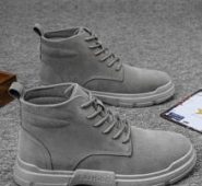 Guys Minimalist Lace-up Combat Boots