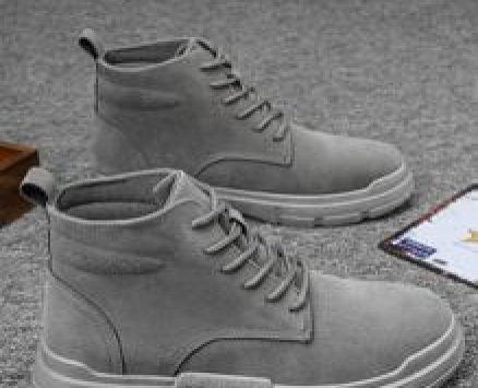 Guys Minimalist Lace-up Combat Boots