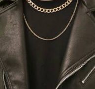 Guys Minimalist Layered Chain Necklace