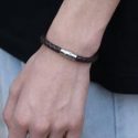 Guys PU Leather Bracelet