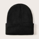 Guys Plain Knit Beanie