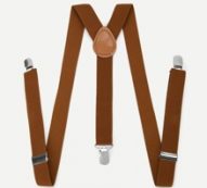 Guys Plain Suspenders