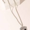 Guys Poker Charm Necklace