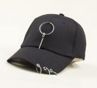 Guys Ring Decor Baseball Cap