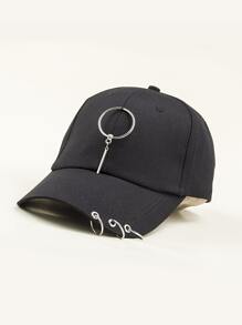 Guys Ring Decor Baseball Cap