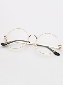 Guys Round Lens Glasses