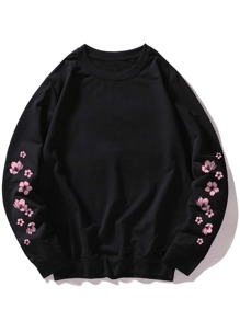 Guys Sakura Graphic Sweatshirt